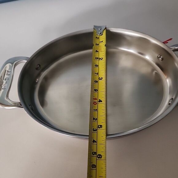 All-Clad 7 inch Oval Mini Baker Stainless Steel NEW - Picture 7 of 8